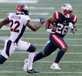 James White Signed New England Patriot Jersey (JSA COA) S.B. LI Game Winning T D