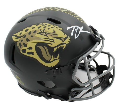 Trevor Lawrence Signed Jacksonville Jaguars Speed Authentic STS 4 NFL Helmet
