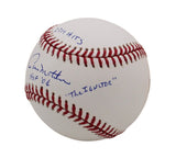 Paul Molitor Signed Milwaukee Brewers Rawlings OML White Ball - 4 Insc