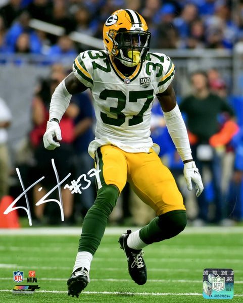 Packers Cornerback JOSH JACKSON Signed 8x10 Photo #3 AUTO - 2018 2nd Rnd Pick