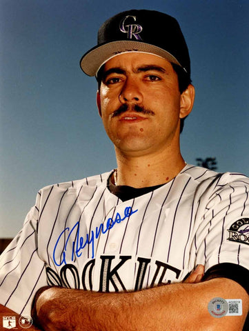 Armando Reynoso Autographed Colorado Rockies 8x10 Photo Beckett 50460