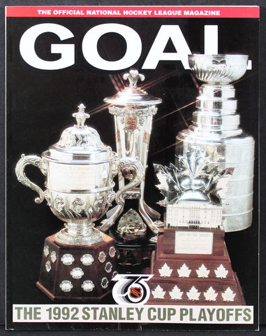 1992 The NHL Stanley Cup Playoffs Goal Magazine 1