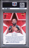 Jon Jones Signed 2021 Panini Rookies & Stars UFC #84 - PSA 9 AUTO 10