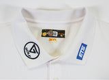 John Daly Authentic Signed Match Worn White Loudmouth Polo Shirt BAS #BK84744