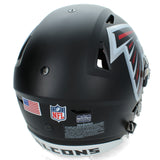Roddy White Autographed "63 Career Receiving TD" Falcons Speedflex Helmet Radtke