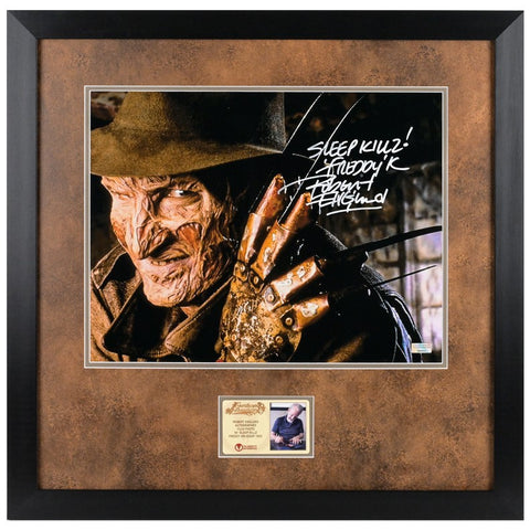 Robert Englund Autographed A Nightmare on Elm Dream Warriors Framed 11x14 Photo
