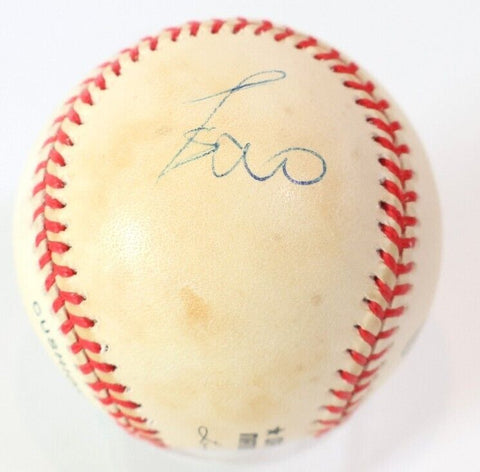 Tsao Chin Hui Autographed Official National League Baseball JSA COA