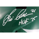 Eric Allen Autographed Philadelphia Eagles F/S TB HOF 25 Helmet Beckett 50940