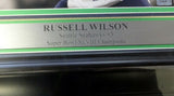 RUSSELL WILSON AUTOGRAPHED FRAMED 8X10 PHOTO SEAHAWKS SUPER BOWL RW HOLO 98097