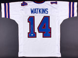 Sammy Watkins Signed Buffalo Bills White Jersey (JSA)#4 Overall Pick 2014 Draft