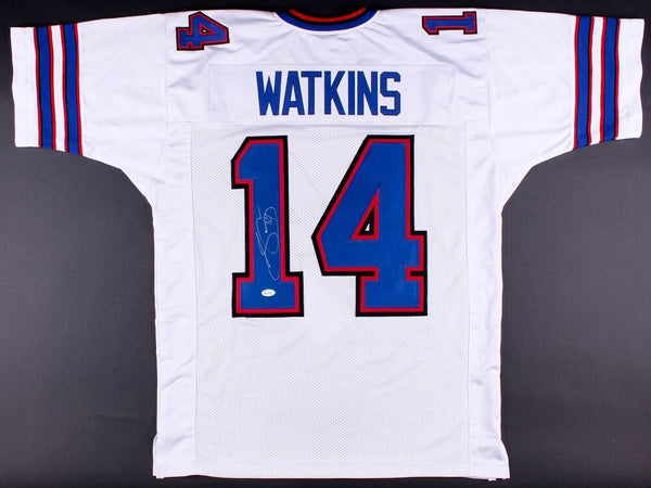 Sammy Watkins Signed Buffalo Bills White Jersey (JSA)#4 Overall Pick 2014 Draft