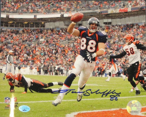 Tony Scheffler Autographed 8x10 Photo LSM COA