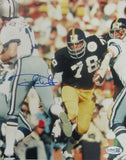 Dwight White Signed/Auto 8x10 Photo Pittsburgh Steelers Steel Curtain JSA 208874