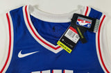 Tyrese Maxey Signed Philadelphia 76ers Nike NBA Swingman Jersey (Fanatics) P.G.