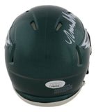 Nolan Smith Jr Signed Philadelphia Eagles Mini Speed Helmet JSA