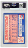 Jose Rijo Signed Yankees 1984 Topps Traded RC Baseball Card #100T - (PSA/DNA)