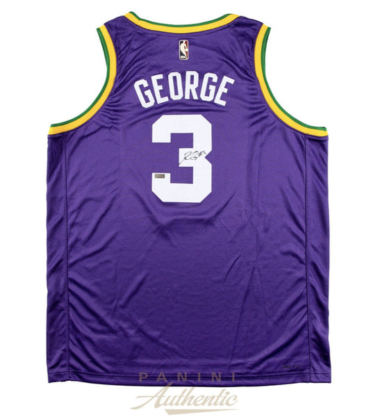 Keyonte George Autographed Utah Jazz Purple Nike Swingman Jersey Panini