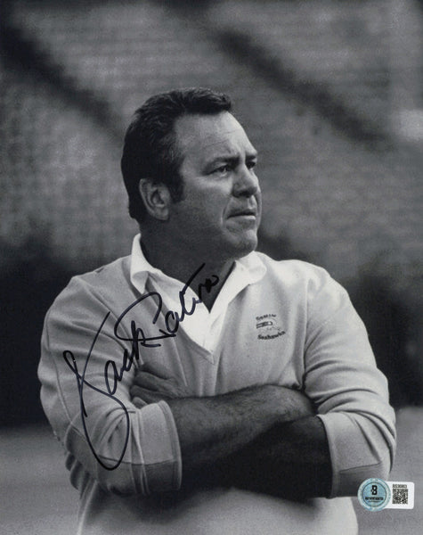 Jack Patera Autographed Signed 8x10 Photo Seahawks 1st Coach Beckett QR #BS36863