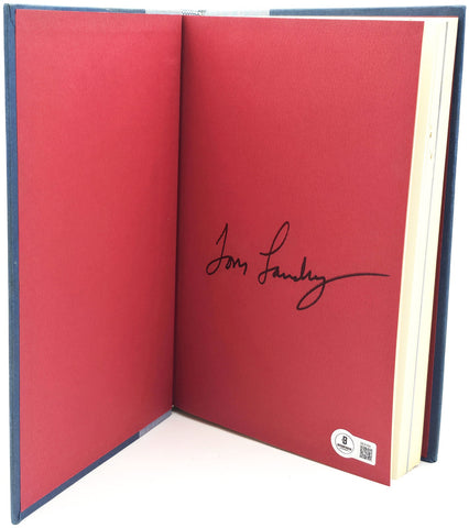 Tom Landry Autographed Autobiography Book Dallas Cowboys Beckett BAS #AE31034
