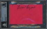 Paul Bear Bryant Autographed Signed 3x5 Cut Signature Alabama Beckett #17607245