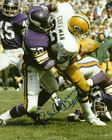 GB Packers Tight End PAUL COFFMAN Signed 8x10 Photo #7 AUTO - 3 x Pro Bowl