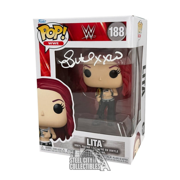 Lita Autographed WWE Funko Pop - Fanatics