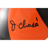 Ja'Marr Chase Autographed Cincinnati Bengals F/S Helmet Beckett Witness 50933