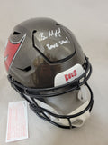 BAKER MAYFIELD SIGNED TAMPA BAY BUCCANEERS SPEEDFLEX "BAKE SHOW" HELMET BAS LE/6