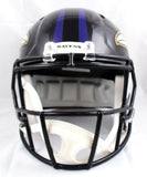 Ed Reed Autographed Baltimore Ravens F/S Speed Helmet-Beckett W Hologram *Silver