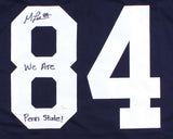 Matt Lehman Signed Penn State Jersey Inscribed "We Are Penn State!" (JSA COA)