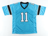 Robby Anderson Signed Carolina Panthers Jersey (Beckett Holo) Former N Y Jets WR
