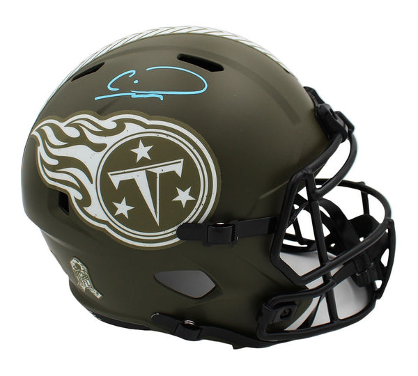Calvin Ridley Signed Tennessee Titans Speed Full Size STS NFL Helmet