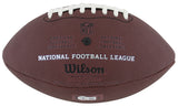 Vikings Adrian Peterson Signed Wilson Duke Replica Football W/ Case BAS Witness