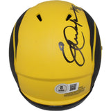 Eric Dickerson Autographed Los Angeles Rams Rave Mini Helmet HOF Beckett W 53611