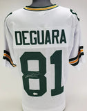 Josiah Deguara Signed Packers Jersey (Beckett) Green Bay's 2020 3rd Rnd Pk / TE