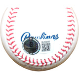 Alec Bohm Autographed Philadelphia Phillies OML Baseball Insc. Beckett 54464