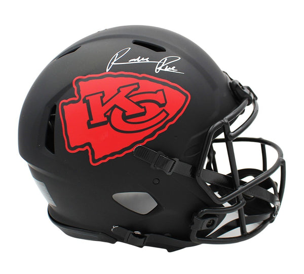Rashee Rice Signed Kansas City Chiefs Speed Authentic Eclipse NFL Helmet