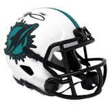 Tyreek Hill Miami Dolphins Signed Riddell Lunar Mini Helmet BAS Beckett