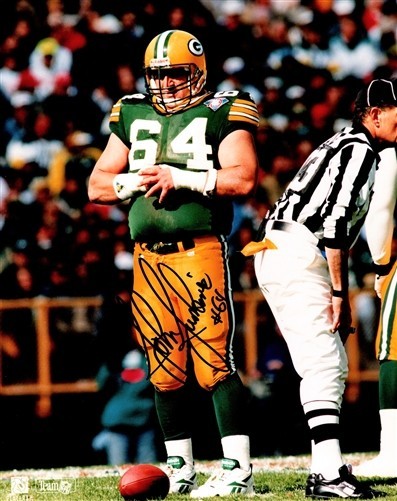 Green Bay Packers JOHN JURKOVIC Signed 8x10 AUTO Photo #1