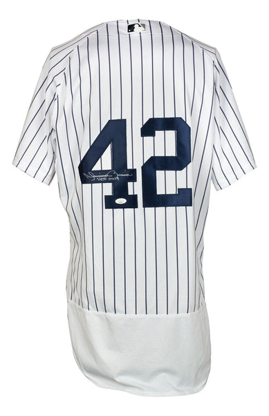 Mariano Rivera Signed Yankees Majestic Authentic Baseball Jersey HOF 19 JSA