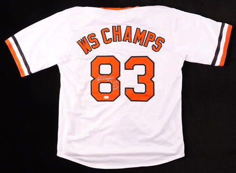 Rick Dempsey Signed Baltimore Orioles Jersey "83 WS MVP" (JSA) 1983 World Champs