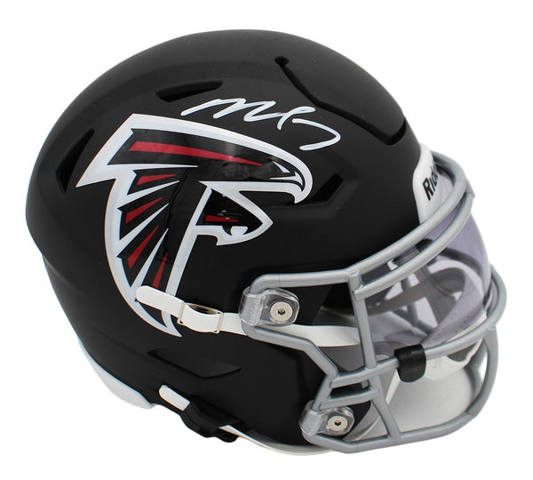 Michael Vick Signed Atlanta Falcons Speed Mid-Size NFL Midi Helmet