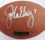 John Elway Autographed NFL Leather Football Limited Edition Beckett BP55351