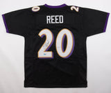 Ed Reed Signed Baltimore Ravens Black Jersey (Beckett) Super Bowl XLVII Champ DB