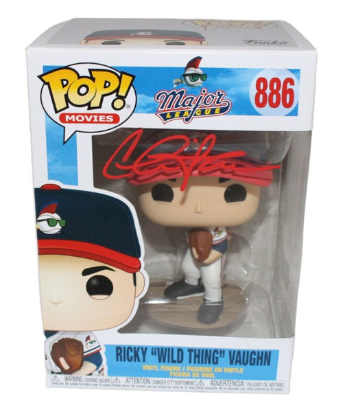 Charlie Sheen Autographed/Signed Funko Pop! #886 Beckett 42018