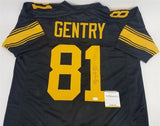 Zach Gentry Signed Pittsburgh Steelers Jersey / 2019 5th Rnd Pick Michigan TSE