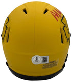 Andy Reid Autographed Kansas City Chiefs Football Rave Mini Helmet Beckett