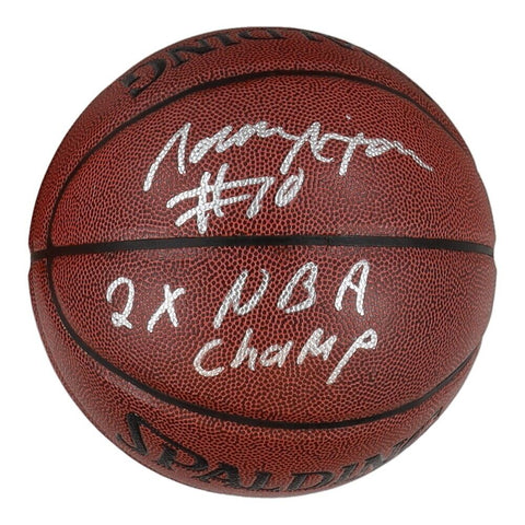 Norm Nixon Signed NBA Basketball Los Angeles Lakers "2X NBA Champ" (PSA COA)
