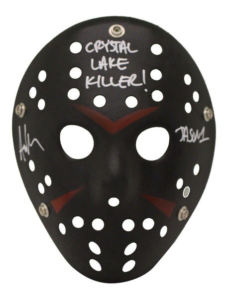 Ari Lehman Autographed/Signed Friday The 13th Black Mask Jason Beckett 36381