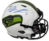 Jaxon Smith-Njigba Signed Seattle Seahawks Speed Authentic Lunar NFL Helmet